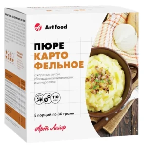 Пюре картофельное с жареным луком