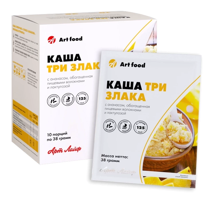 Каша Три злака с ананасом низкокалорийная — изображение 2