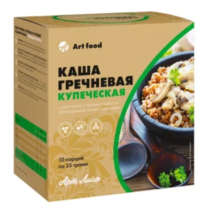 Каша Купеческая с телятиной и белыми грибами