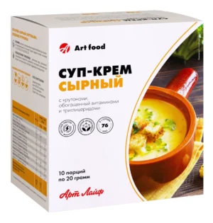 Суп-крем Сырный с крутонами