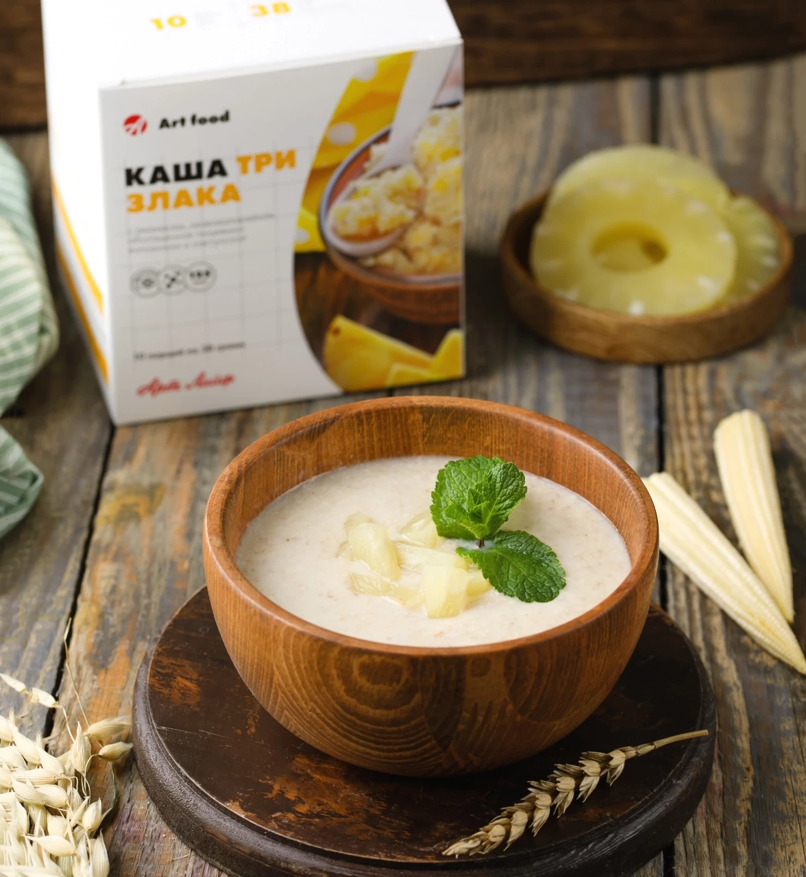 Каша Три злака с ананасом низкокалорийная — изображение 3