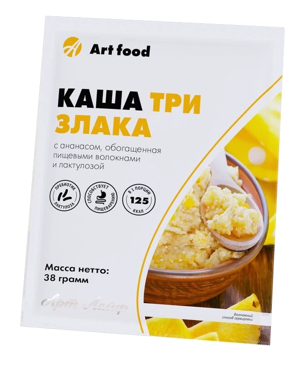 Каша Три злака с ананасом низкокалорийная — изображение 4