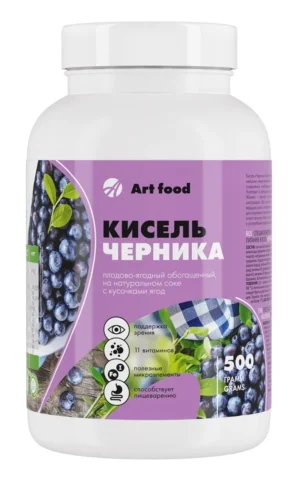 Кисель Черника с ягодами