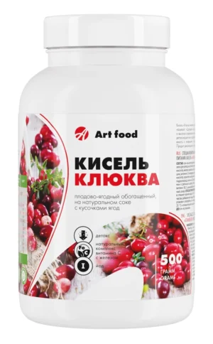 Кисель Клюква с ягодами