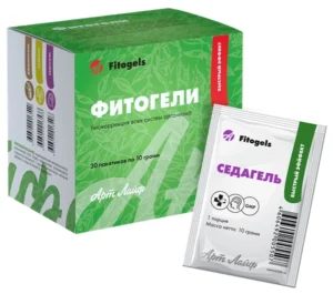 Седагель, 30 саше-пакетов по 10 г