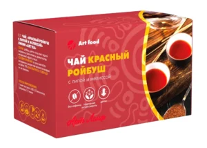 Чай Красный ройбуш с липой и мелиссой