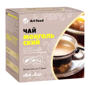 Чай Монгольский с молоком